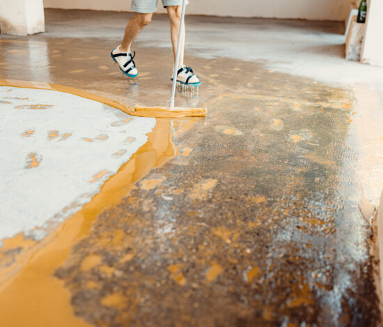 Epoxy flooring